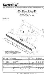 Douglas Dynamics SweepEx ValuSweep Broom VSB-060 Manuel