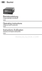 Baumer isiLine 36 Manual de instrucciones