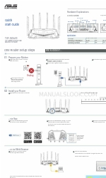 Asus TUF-AX5400 Snelstarthandleiding