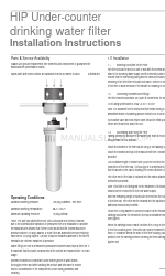 Doulton HIP Instrukcje instalacji