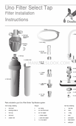 Doulton Uno Filter Select Tap Instruções de instalação