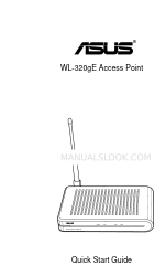 Asus WL 320gE - Wireless Access Point Snelstarthandleiding