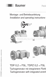 Baumer Hubner Berlin TDP0,2LS-10 Manuel d'installation et d'utilisation