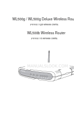 Asus WL-500b Manual do utilizador