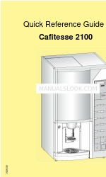 Douwe Egberts Cafitesse 2100 Manuale di riferimento rapido