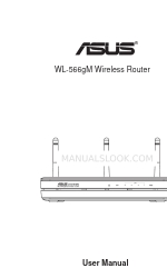 Asus WL-566gM Kullanıcı Kılavuzu