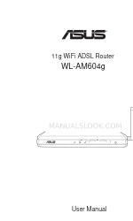 Asus WL-AM604g Manual do utilizador