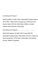 Asus ZenWiFi Pro ET12 Skrócona instrukcja obsługi