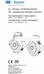 Baumer KTD 3 A 4 Series Installations- und Betriebsanleitung