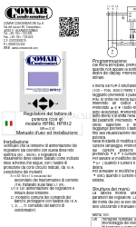 Comar Condensatori HPR12 Manuel d'installation et d'utilisation