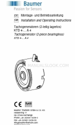 Baumer KTD 4- A4 Series Installations- und Betriebsanleitung