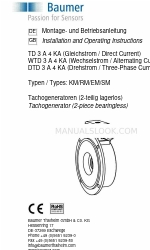 Baumer TD 3 A 4 KA Руководство по установке и эксплуатации