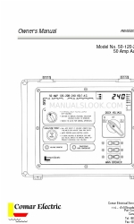 Comar Electric 50-120-240 Посібник користувача