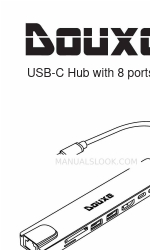 DOUXE USB-C Hub Manual de instrucciones