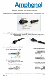 Amphenol 957-7610 Процедура складання
