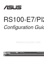 Asus RS100-PI2 Manual de configuración