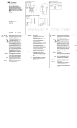 Baumer UE102 Operating Instructions