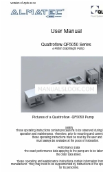 Dover ALMATEC Quattroflow QF5050 Series Руководство пользователя