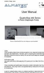 Dover Almatec Quattroflow-20k Series Руководство пользователя