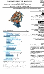 Dover BLACKMER CRL1.5 Installation, Operation And Maintenance Instructions