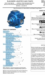 Dover Blackmer LGL3021A Instrucciones de instalación, uso y mantenimiento