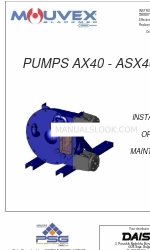 Dover MOUVEX ASX40 Інструкція з експлуатації