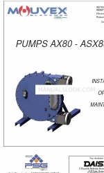 Dover MOUVEX ASX80 Інструкція з експлуатації