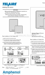 Amphenol Telaire Ventostat 8000 Series Instrukcje użytkownika