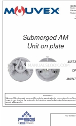 Dover PSG MOUVEX SUBMERGED AM UNIT ON PLATE Installatie, bediening en onderhoud