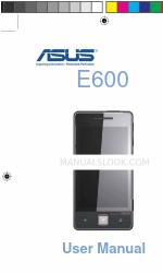 Asus E600 Podręcznik użytkownika