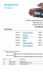 Amphenol RES-SCE-AC-4US Kullanıcı Kılavuzu