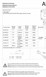 Comax AL 105.024.2 Installation & Connection Manual