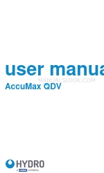 Dover Hydro Accumax QDV Benutzerhandbuch