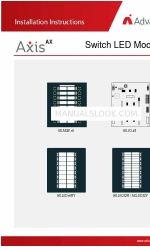 Advanced Axis AX-LED16RY 설치 지침 매뉴얼