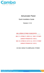 COMBA CriticalPoint BBU V1 빠른 설치 매뉴얼