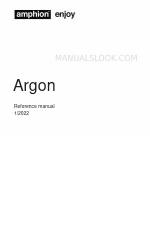 Amphion enjoy Argon7LS Manual de referência