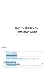 COMBA BDA NG Manuale di installazione