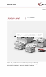 Dover DESTACO Automating Tomorrow ROBOHAND DRF Series Manuale di servizio