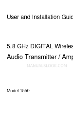 Amphony 1550 Benutzer- und Installationshandbuch