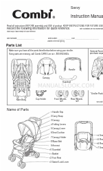 Combi Savvy Manual de instruções