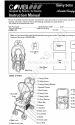 Combi Savvy Soho 2200 Series Manual de instruções