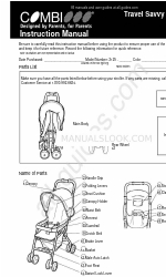 Combi Travel Savvy 2120 Series Manuale di istruzioni