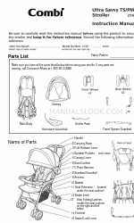 Combi Ultra Savvy TS Manual de instruções