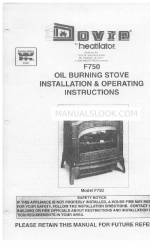 Dovre F750 Manuale di installazione e istruzioni per l'uso