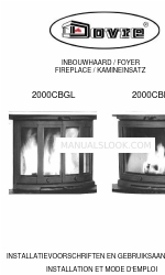 Dovre 2000CBBS Instrucciones de instalación y manual de instrucciones