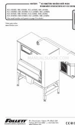 Follett HCC1000WBS Handleiding voor installatie-instructies