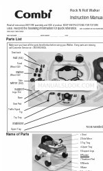 Combi Rock N Roll Walker Manuale di istruzioni