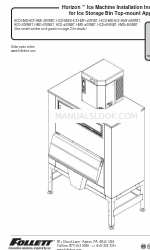 Follett HCD1000RBT Installation Instructions Manual