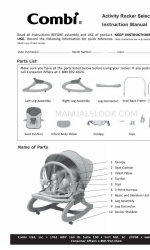 Combi Activity Rocker Select Інструкція з експлуатації