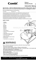Combi Deluxe Activity Rocker 9725 Series Руководство по эксплуатации